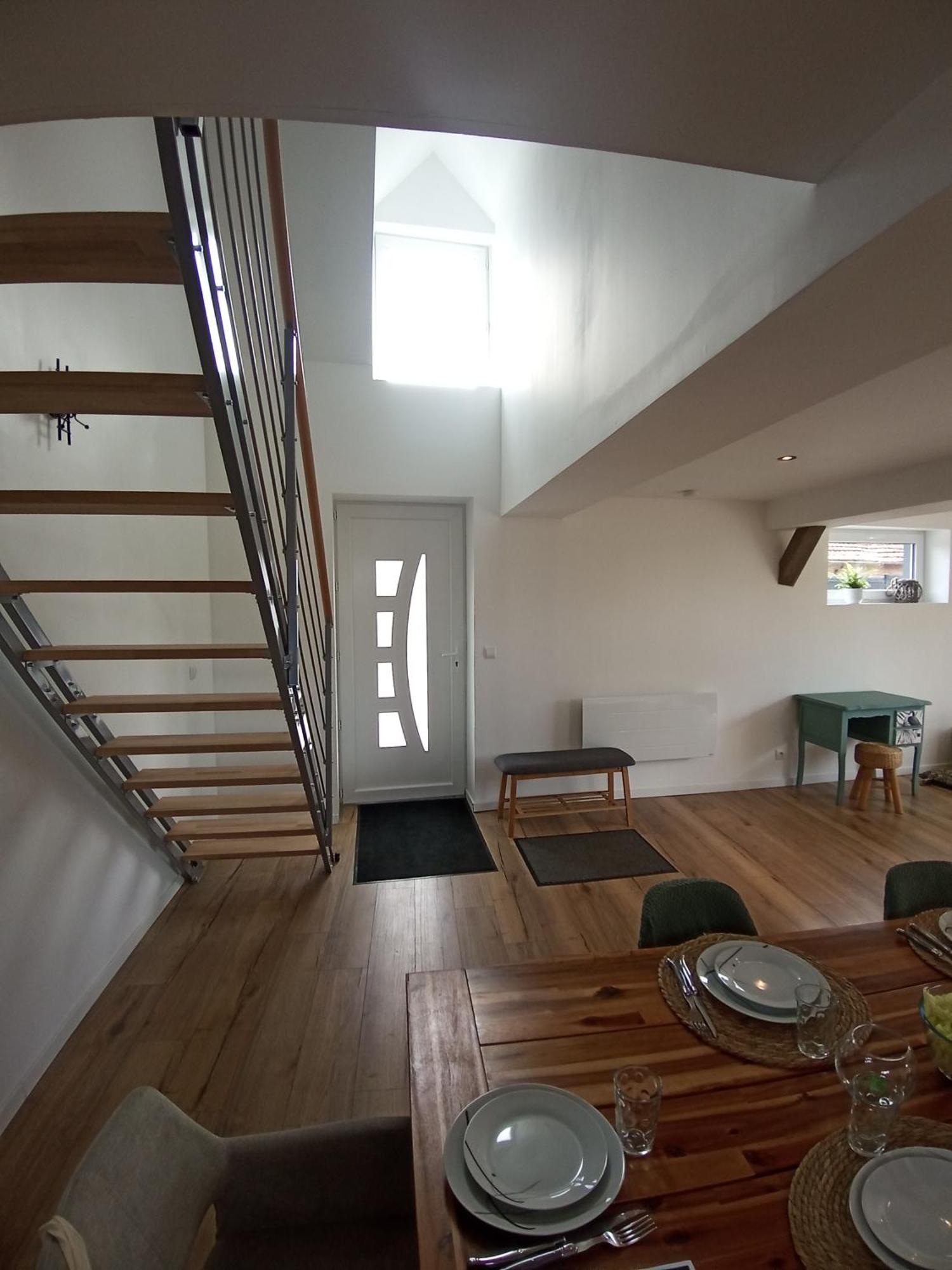 Maison Familiale A La Campagne La Chapelle-du-Bourgay Szoba fotó